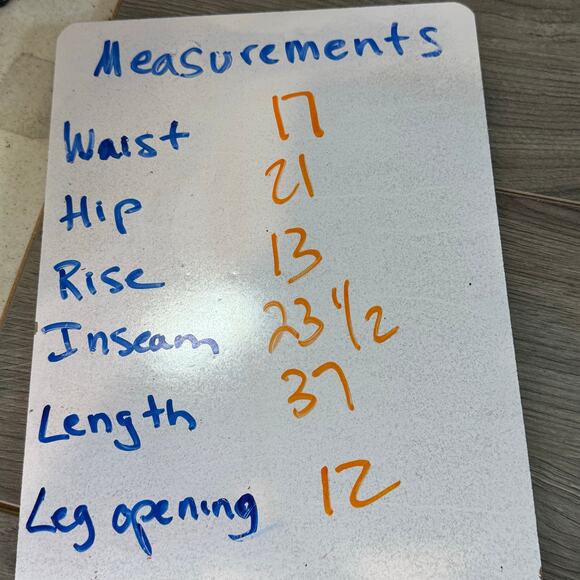 WRAP London Wide-Leg Cord Trousers Size US 12 Crop Pants Earthy Boho Academia - Picture 15 of 16